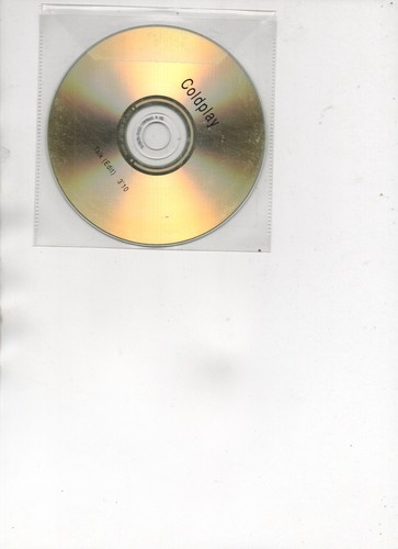 Coldplay rare french promo - coldplay, cd