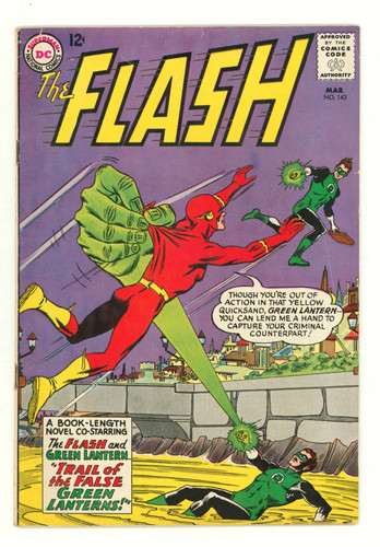 Flash 143 comics - dc, 7.0