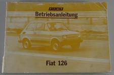 Manuale Istruzioni Fiat 126
