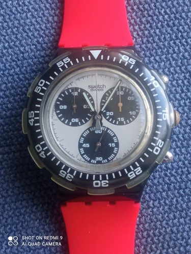 Swatch aqua chrono space - aqua,