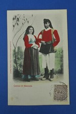 Cartolina postcard costume - postcard,