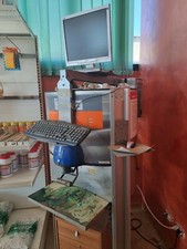 Tintometro Corob (16 cestelli) + Macchina rotativa per mescolare la  tinta 