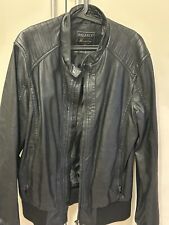 giubbino ecopelle uomo