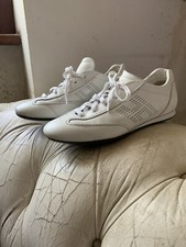 Hogan Olimpya Donna in Pelle totale bianca taglia 37.5 H Traforata