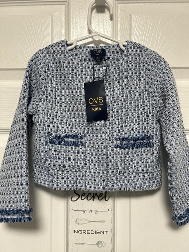 Giacca corta ovs bambina tweed - giacca,