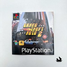 COPERTINA ORIGINALE ? GTA GRAND THEFT AUTO II 2 ? PS1 SONY PLAYSTATION 1