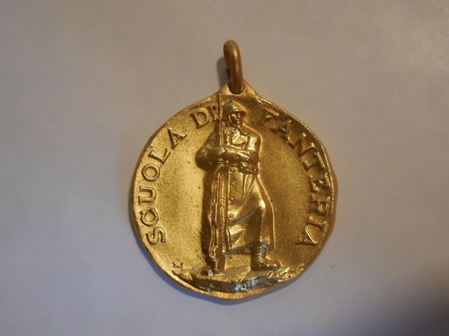 Medaglia oro scuola di - medaglia, d'oro
