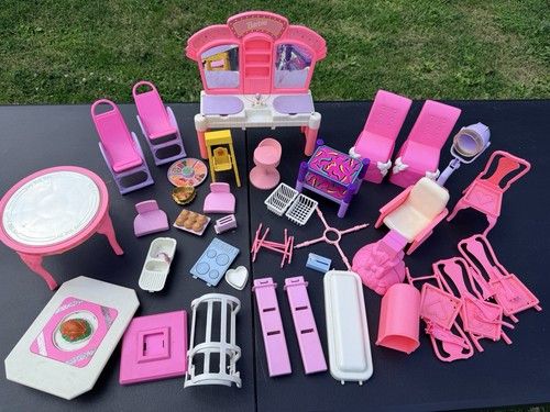 Lotto accessori mobili - , barbie