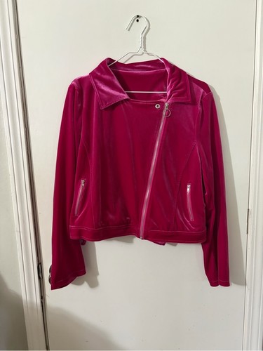 Giacca moto donna - xl, rosa