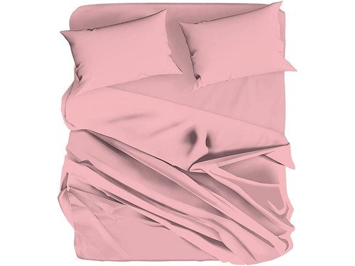 Completo letto color rosa - letto,