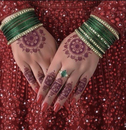 Adesivi tatuaggio henné donna