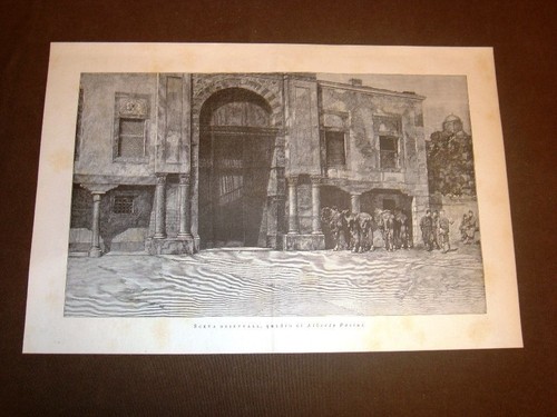 Scena orientale quadro - quadro, di