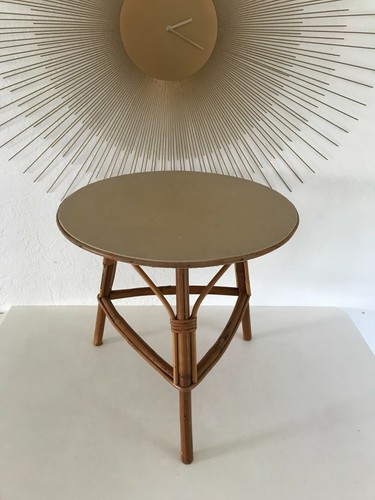 Ancienne petite table ronde - table,