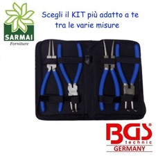 Set pinze per anelli elastici