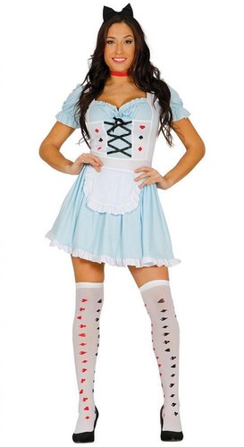 Costume alice donna delle - costume,