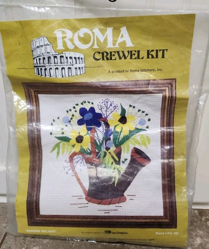 Kit ricamo crewel cucitura