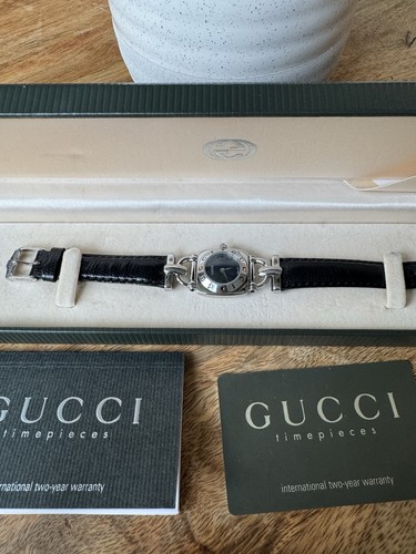 Orologio vintage gucci argento - gucci,
