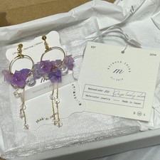 Orecchini ortensia colore