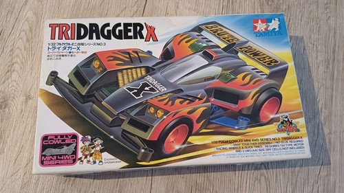 Mini 4wd tamiya tridagger - mini,
