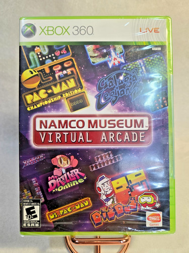 Namco museum virtual arcade - virtual,