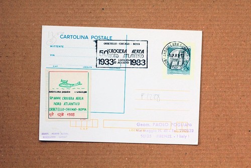 Cartolina commemorativa - cartolina,