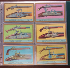 FIGURINE LIEBIG ED ITALIA SANG. 1802 PISTOLE ANTICHE CAT 2V