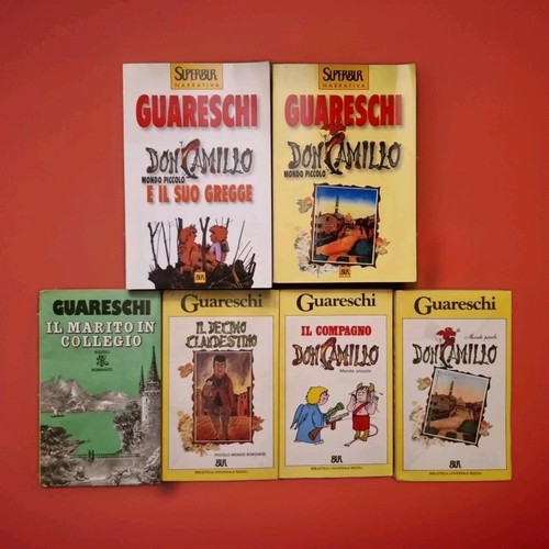 Lotto libri guareschi don - lotto,