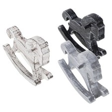  3 Pcs Lavoretto Con Cavalli