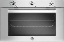 F.LLI BERTAZZONI F905PROGKX Forno a Gas 5 Funzioni Grill Girarrosto Inox cm 90