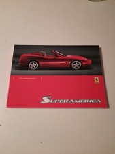 Ferrari  Superamerica Libretto Uso E Manutenzione 