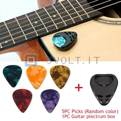 Set plettri con custodia - plettri,