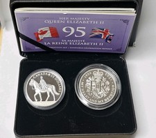 Set 2 monete argento 95°