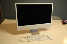iMac M4 Argent 10C CPU GPU 16G