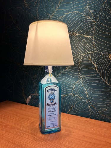 Lampada bottiglia bombay gin - bottiglia,
