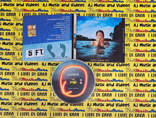 Ligabue fuori come - cd,