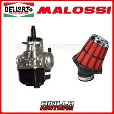02724+043296.50 KIT CARBURATORE DELLORTO PHBL 24 BS 2T + FILTRO MALOSSI ARIA MAN