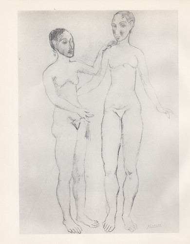 Pablo picasso due donne - picasso,