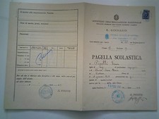 Pagella Scolastica "REGIA