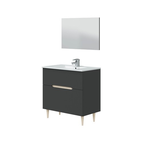 Mobile bagno terra cm - mobile,