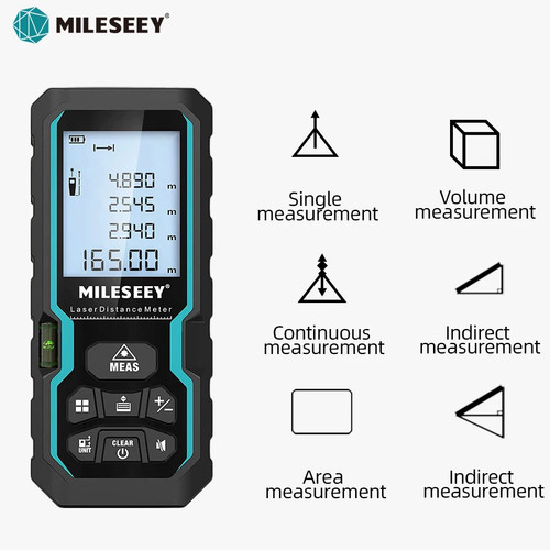 Misuratore distanza laser - misuratore, di