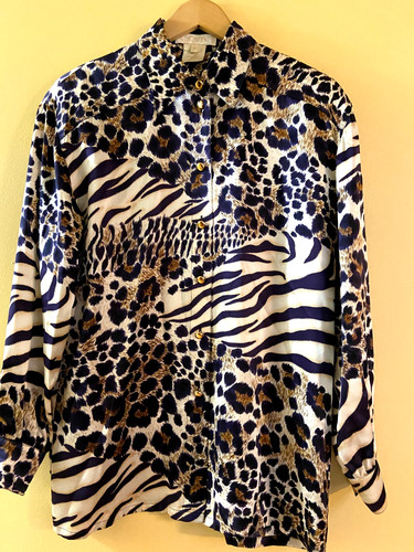 Camicia escada vintage seta - camicia,