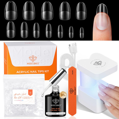 Nail gel kit medium - x,