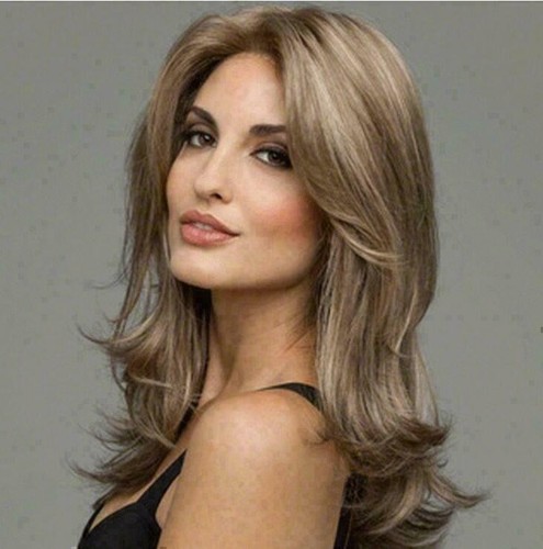 Nuova parrucca donna bionda