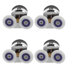   Ruote Rulli Porta Doccia 4pz Ricambi Top e Fondo Doccia 