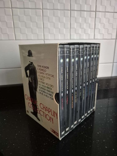 Cofanetto charlie chaplin - cofanetto,