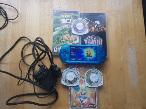 Sony psp 3003 blu - vibrante, con