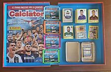 set completo figurine calciatori panini 2018-19 + album + aggiornamenti + film