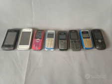 lotto 8 telefoni cellulari nokia e 6 caricabatterie nokia