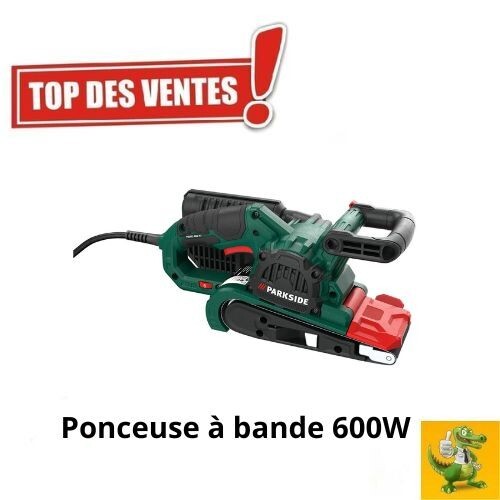 Parkside ponceuse bande - ponceuse, à