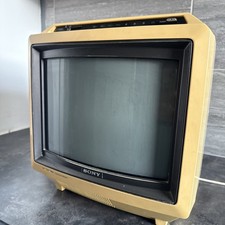Monitor TV da gioco retrò 14 pollici Sony Trinitron CRT vintage portatile KV-1400UB